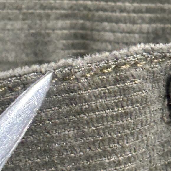 Levi’s 567 Corduroy Pants Mens 38x30 Baggy Low Loose Boot Brown Y2K Wide Leg VTG - Picture 8 of 15